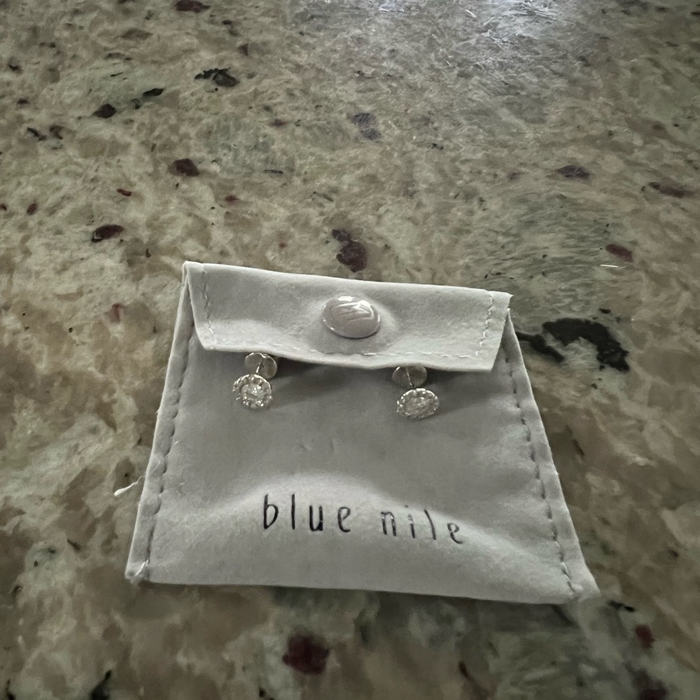 Diamond Halo Earrings